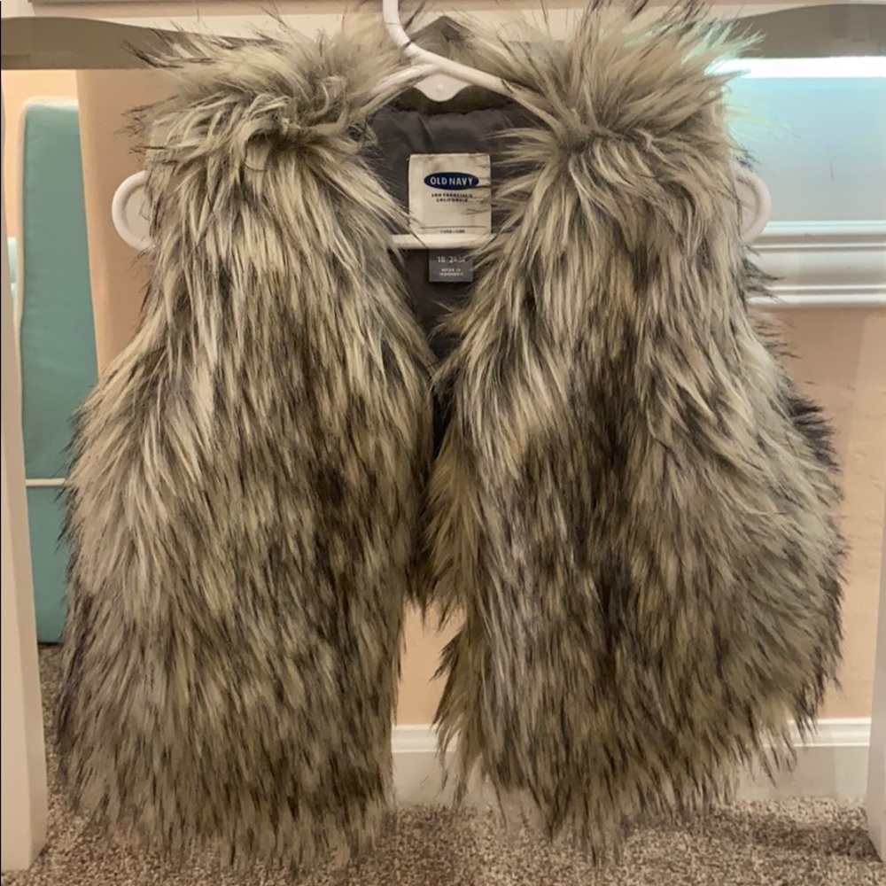 18-24M Fur Vest